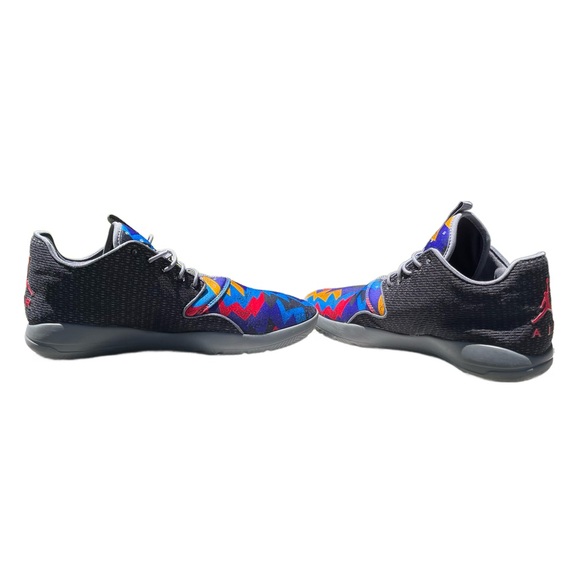 NIKE Air Jordan Eclipse Mens 10 Black Multicolor Basketball Sneakers 724010-035 - Picture 4 of 7
